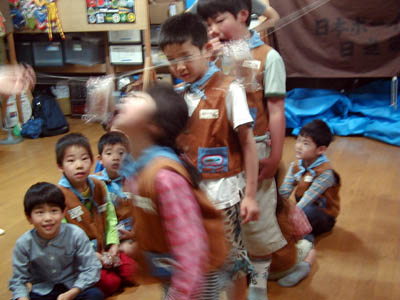 スカウトハウスで工作 [3/3] p5160116