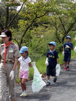 入隊・上進式、カントリー大作戦 [4/4] p1012238