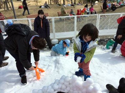 雪遊び(モリコロパーク) [4/7] 20180204_05