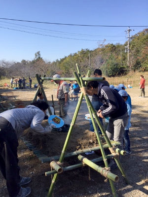 まちミルはくらんかい「やがいりょうりたいかい」 [1/8] 20181111_image1