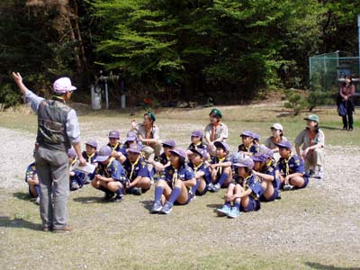 隊集会 ～野鳥観察 [1/5] p4181459