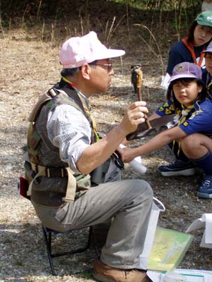 隊集会 ～野鳥観察 [2/5] p4181463