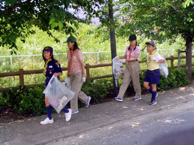 団行事 ～ゴミゼロ運動参加 [3/4] p5301771