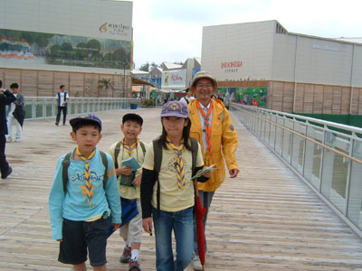 万博会場へ自転車で行く [1/2] dscf0014