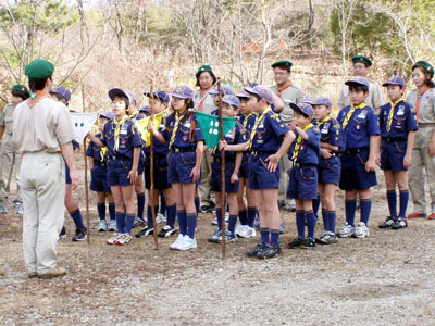 隊集会 ～ 左義長 [1/5] p1090013