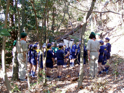 隊集会 ～ 左義長 [5/5] p1090099