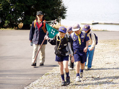 隊集会 ～ 愛知池ハイク [1/4] p3270013