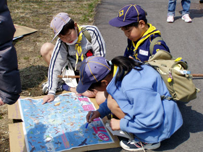 隊集会 ～ 愛知池ハイク [2/4] p3270037