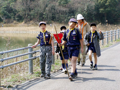 隊集会 ～ 愛知池ハイク [3/4] p3270044