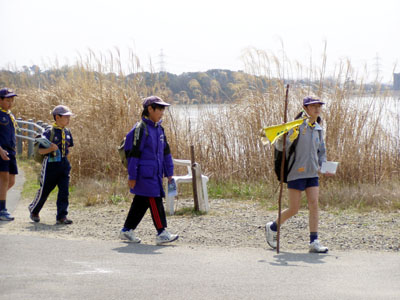 隊集会 ～ 愛知池ハイク [4/4] p3270059