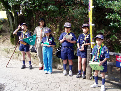 組集会 ～ 緑の募金(岩崎城春まつり)、自転車の知識 [3/4] p4030149