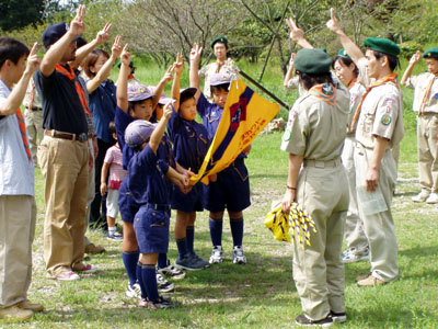 団行事 ～ 上進式・清掃奉仕 [3/4] p9123701