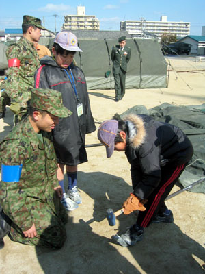 ロープ結び実績見学(守山自衛隊見学) [2/4] img_3768