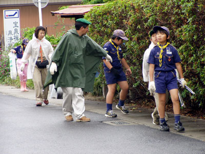 ゴミゼロ運動 [3/4] p5280073