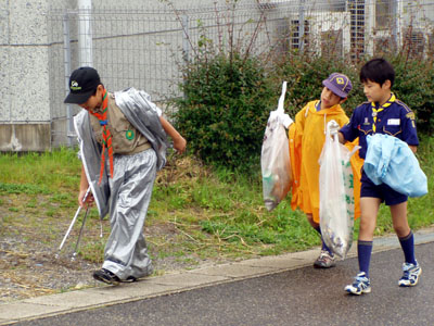 ゴミゼロ運動 [4/4] p5280077