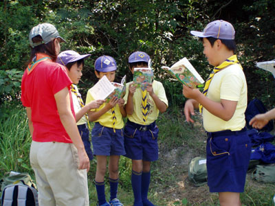 組集会 ～ 基本動作・ゲーム・デン決定 [3/4] p9180012