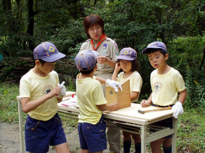 組集会 ～ 巣箱作り [2/4] pa160052