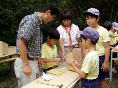 組集会 ～ 巣箱作り [3/4] pa160053