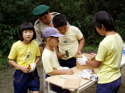 組集会 ～ 巣箱作り [4/4] pa160057