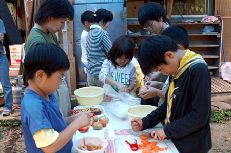 一泊舎営 [2/5] pict0930