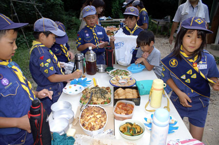 隊集会(お別れ会) [1/5] pict6451