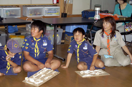 隊集会(お別れ会) [4/5] pict6477