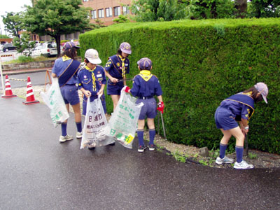団行事(清掃奉仕) [2/4] p5250007