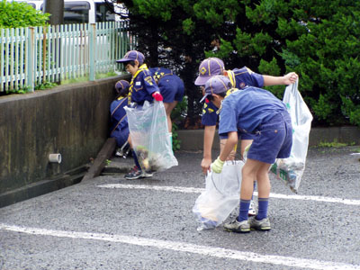 団行事(清掃奉仕) [3/4] p5250008