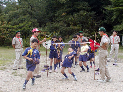 組集会(ロープ結び) [1/3] pa146609