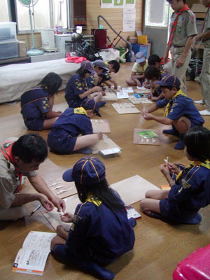 組集会(ロープ結び) [2/3] pa146619