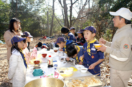 団行事(左義長・餅つき) [5/5] pict7675