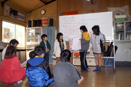 隊集会(世界の国々・課題発表) [2/3] pict7855