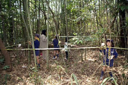 組集会(基地作り) [1/2] pict8392