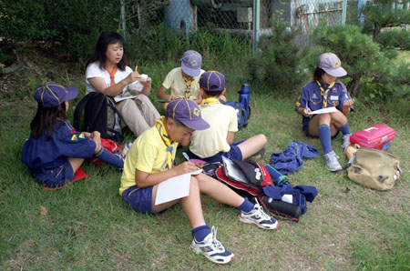 組集会(夏季舎営準備) [3/3] pict9072