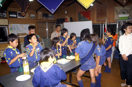 隊集会(お別れ会) [2/4] pict9746