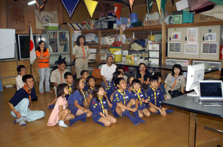 隊集会(お別れ会) [3/4] pict9757