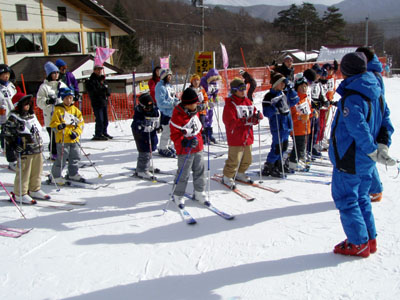 隊集会(スキー訓育) [2/4] p1240026