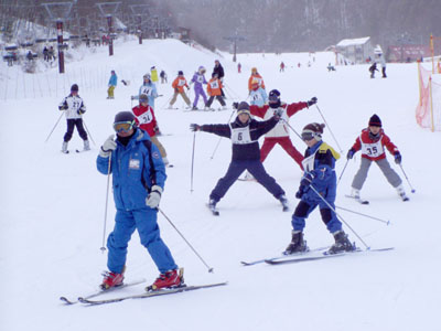 隊集会(スキー訓育) [3/4] p1240061