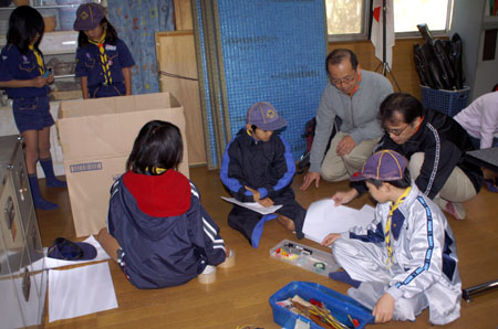 組集会(クリスマス会準備) [3/4] pict0465