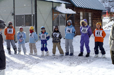 隊集会(スキー訓育) [1/4] pict1028