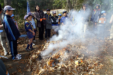 隊集会(耐寒運動会) [1/4] pict1168