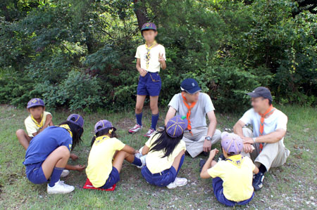 組集会(夏季舎営準備) [3/4] pict2265