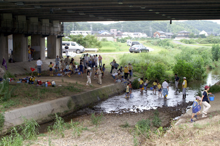 組集会(水生生物調査) [2/4] pict2623