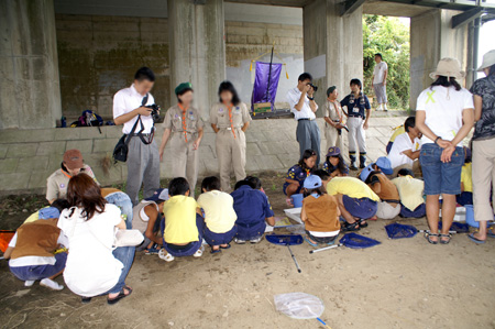 組集会(水生生物調査) [4/4] pict2633