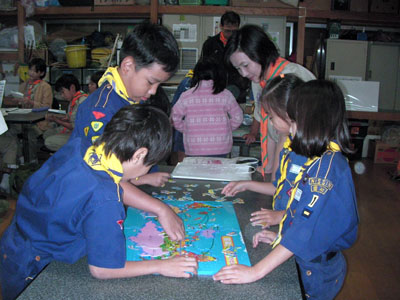 隊集会(追跡ハイク) [1/5] sany0080