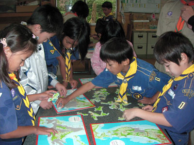 隊集会(追跡ハイク) [2/5] sany0081