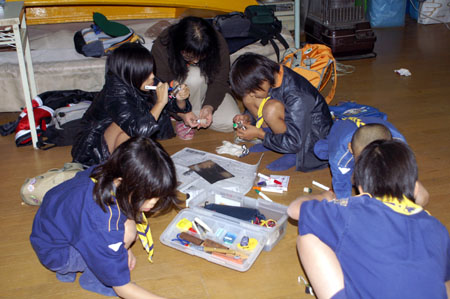 組集会(クリスマス会準備) [3/3] pict3968