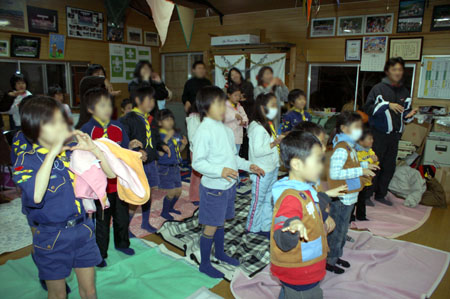 隊集会(クリスマス会) [1/7] pict4091