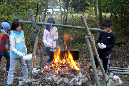 隊集会(一泊舎営) [2/4] pict5685