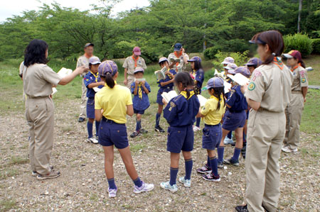 組集会(ロープ結び) [1/2] pict6380